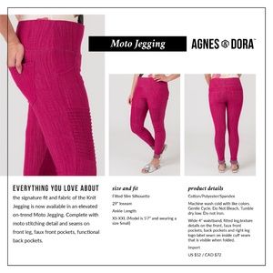 COPY - Moto Jeggings brand Agnes&Dora